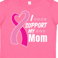thumbnail image 4 of Inktastic Breast Cancer Awareness I Support My Mom with Pink Ribbon Boys or Girls Toddler T-Shirt, 4 of 5