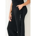 thumbnail image 3 of Catherines Women's Plus Size Sequin Stripe Pant, 3 of 6