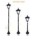 thumbnail image 4 of 2Pack 63Inch LED Solar Post Light with Planter for Backyard Patio Garden Walkway, 4 of 6