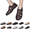 Brown, variant on Mens Sport Sandals Closed Toe Outdoor Leather Adjustable Fisherman Shoes Leather Summer Beach Loafters Breathable Anti-Slip Black