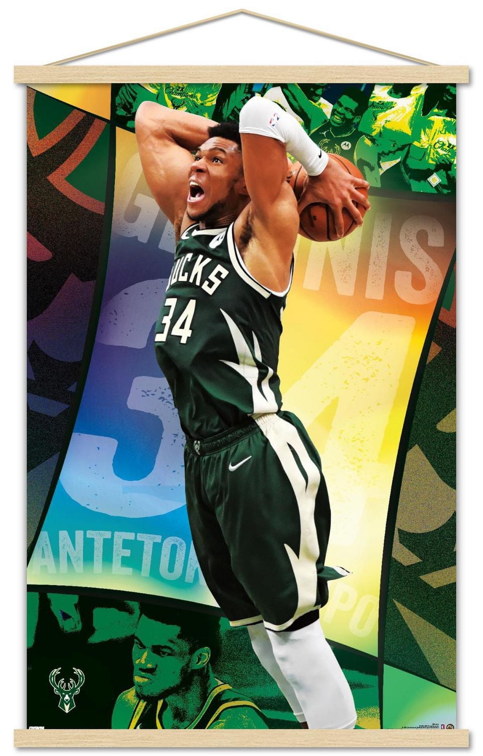 NBA Milwaukee Bucks - Giannis Antetokounmpo 21