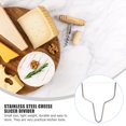 thumbnail image 5 of CHICHUMID Home Users Cheese Slicers 2Pcs 5.9X5.1X0.2In Stainless Steel, 5 of 6