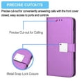 thumbnail image 5 of LG Stylo 5 Case, LG Stylo 5X / Stylo 5V Wallet Case,Takfox LG Stylo 5+ Leather Case ID Cash Credit Card Slots Holder Purse Flip Cover Hard Phone Cases Kickstand Magnetic Closure & Lanyard -Purple, 5 of 7