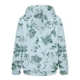 thumbnail image 5 of Bovemsi Sweatshirt for Women Fashion Spring Autumn Casual Long Sleeve Hoodies Sweatshirts Top Camo Hoodie, 5 of 9