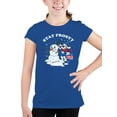 thumbnail image 2 of Officially Licensed Slush Puppie Frosty Snowman Youth's T-shirt, 2 of 3