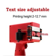 Printer Jet, Mini Portable Printer, 2D Barcode Handheld Printer, Pattern Label Packaging Coder, Inkjet Color Fade Resistant -------- ,Fast Printing