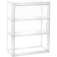 thumbnail image 1 of Vitrina acrílica Cutora de 3 niveles transparente montada en la pared, 1 of 8