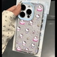thumbnail image 4 of Sanrio-funda de teléfono con lazo de Hello Kitty, carcasa Kawaii para iPhone 16, 15, 14, 13, 12, 11 Pro Max, XR, XS MAX, 7, 8 Plus, Y2K, 4 of 4