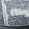 thumbnail image 3 of SAFAVIEH Lagoon Mortimer Distressed Area Rug, Gray/Blue, 6'7" x 6'7" Round, 3 of 8