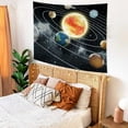 thumbnail image 3 of DaShan Space Planet Tapestry Wall Hanging,Universe Galaxy Tapestries for Dorm Living Room Bedroom Decor 50x60 Inches, 3 of 6