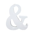 thumbnail image 1 of EGNMCR Room Decor, Home Decor Wood Wooden Letters White Wedding Birthday Party Home Decorations Home decor, 1 of 1
