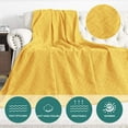 thumbnail image 4 of Sanmadrola Sofa Cover, Couch Covers for 2 Cushion Couch Sofa, Sectional Couch Covers for L Shaped Couch Cover, Living Room Sofa Throws Sofa Slipcovers for Pets, Kids (71"x 102",Loveseat, Yellow), 4 of 10