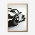 thumbnail image 4 of Black and White Sports Car Canvas Wall Art &ndash; Modern Automotive Decor, 4 of 10