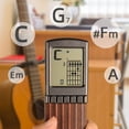 thumbnail image 3 of Advancent Herramienta de práctica de entrenamiento de acordes Suministros de guitarra Pantalla LCD de tamaño compacto Pantalla digital Accesorios para instrumentos musicales, 3 of 6