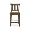 thumbnail image 2 of Magnussen Tinley Park Counter Chair in Weathered Dovetail Gray, 2 of 2