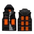 thumbnail image 2 of guisaled Heated Vest for Men Lightweight Detachable Heated Vests with Hood 2025 Winter Warm Heated Jacket Battery Pack Not Included Clothing, 2 of 5