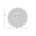 thumbnail image 2 of Alfresco Home Sol Sun Face- 14"W- Dark Copper, 2 of 7