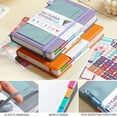 thumbnail image 6 of Undated Daily Planner for 2026, Planner Agenda Book, Daily Monthly Planner with 8 Creative Stickers, Simplified Schedule Notebook for Office Home, Journaling Notebooks, Start Anytime, A5 Size, Purple, 6 of 10