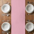 thumbnail image 6 of Merry Christmas Table Runner - 48 Inch Long, Kitchen Dining Table Runner Dresser Scarves, Pink Winter Xmas Hat Deer Snowflake Farmhouse Decor for Coffee Tables Wedding Party Banquet, 6 of 8