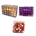 thumbnail image 1 of Abbracc 100 Pcs Christmas Ball Ornaments Shatterproof Decorative Tree Decorations for StyleH, 1 of 8
