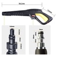 thumbnail image 3 of Stanley Pressure Washer Gun Safety, Quick Connect System for Ergonomic Design Replacement Pressure Washer Gun, 3 of 5
