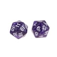 thumbnail image 4 of de Dados D20 de Veinte Caras Piezas para Jugar a D& de Favores - Púrpura yotijar Dados de 20 caras, 4 of 10