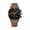 L, variant on NovaStitch Watches for Men Ultra Thin Large Face Casual Day Watch Leather Band Japan Quartz Movement Analog Display Fashion Daily Wear Gift for Men