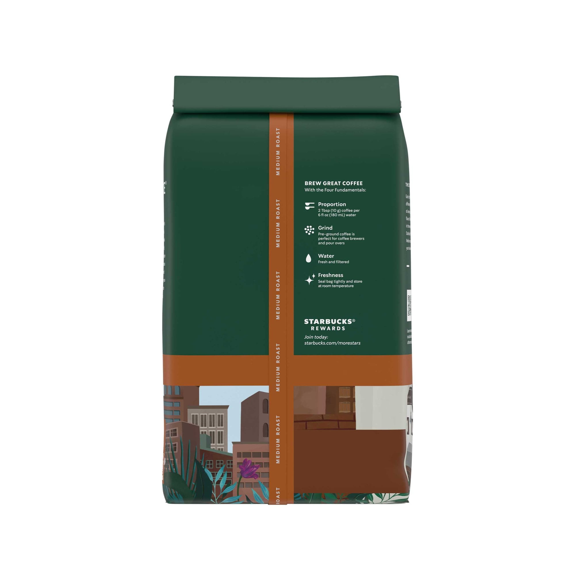 Starbucks Medium Roast Ground Coffee, Pike Place Roast Arabica