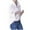 White, variant on Vedolay Women T Shirts Autumn 2023 Dressy Casual Blouses Floral Work Shirts White,3XL