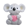 thumbnail image 2 of Alcancía con forma de koala, estatua de animal, manualidades, centro de mesa, dinero creativo Gris, 2 of 9