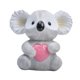 thumbnail image 2 of Koala Shape Piggy Bank Cartoon Saving Pot Artificial Creative Animal Statue Money Tank para sala de té de la oficina interior Gabinete de televisión Gris, 2 of 8