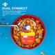thumbnail image 3 of JLab Go Air Pop True Auriculares inalámbricos Bluetooth y estuche de carga, Fruity Pebbles, conexión dual, resistencia al sudor IPX4, conexión Bluetooth 5, firma de 3 configuraciones de sonido EQ, equ, 3 of 5