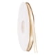 thumbnail image 1 of Cinta de satén blanca Uxcell con borde dorado, 1/4 pulgada x 50 yardas, cintas de doble cara para manualidades, 1 of 4