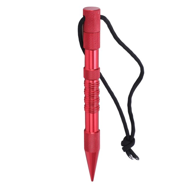 Paracord Tools, Durable Marlin Nail Umbrella Rope Knitting for Leather Woven for Umbrella Rope Bracelets Blue,Gold,Silver,Red