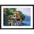 thumbnail image 2 of Art.com Portofino Villa Art Print by Howard Behrens, Black Frame Wall Art, 23" x 17", 2 of 5