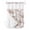 Brown, variant on No Hook Shower Curtain with Snap-in Liner, Blue White Floral Waterproof Fabric Bathroom Curtains, Spring Botanical Leaves Farmhouse Bath Curtains & Mesh Top Window 72"x84" Long