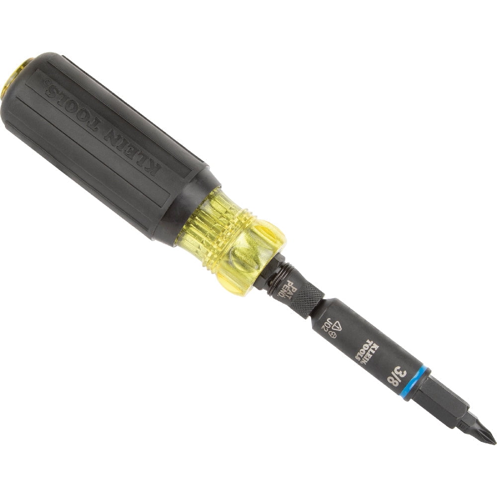 Klein Tools 32527HD KNECT Impact Rated HVAC Nut & Screwdriver, 11-in-1