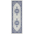 thumbnail image 3 of Nourison Whimsicle Persian Farmhouse Ivory Blue 2' x 8' Area Rug, (8' Runner), 3 of 8