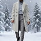 thumbnail image 1 of Ceisia Men's fashion casual coat pocket long sleeve outerwear Gift, 1 of 5