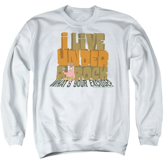 Spongebob What'S Your Excuse? Unisex Adult Crewneck Sweatshirt