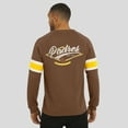 thumbnail image 5 of Men's Darius Rucker Collection by Fanatics Brown San Diego Padres Waffle-Knit Raglan Long Sleeve Henley T-Shirt, 5 of 6