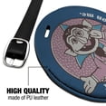 thumbnail image 4 of Sesame Street You Can Count on Me Round Leather Luggage Card Suitcase Carry-On ID Tag, 4 of 6