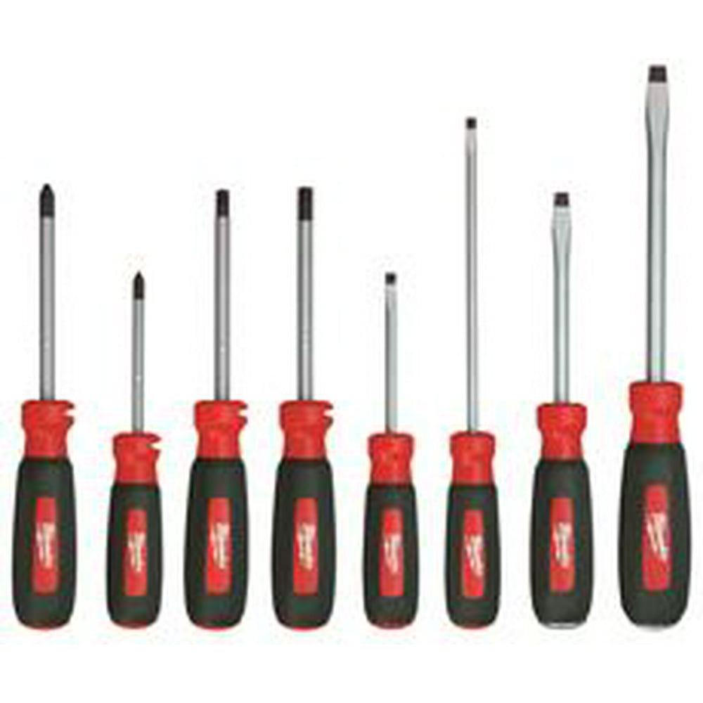 Milwaukee 8 Piece Screwdriver Set