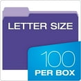 thumbnail image 5 of Pendaflex Interior File Folders 1/3 Cut Top Tab Letter Violet 100/Box 421013VIO, 5 of 6