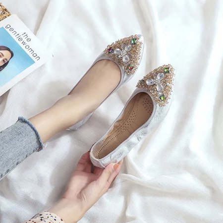 

Women Flats Shoes Woman Loafers Spring Autumn Casual Slip On Ladies Ballets Flat Shoes Plus Size 34-45