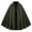 Dark Green, variant on MuXiKeJi Clothes Short Hooded Cape Medieval Cloak One Size Halloween Velvet Feel Capelet | Unisex Renaissance Vampire Witch Half Cape for Cosplay Party 11 Colors 90cm
