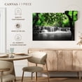 thumbnail image 5 of Elephant Stock Pop Tropical Waterfall Wall Art - Nature Canvas Canvas - 12" x 8", 5 of 8
