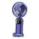 thumbnail image 3 of Ventilador portátil Mini ventilador de mano con Base extraíble múltiples escenas ventilador de escritorio pequeño Personal ventilador recargable para Azul, 3 of 9