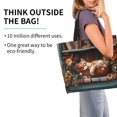 thumbnail image 2 of Easygdp Cat Asleep Among Flowers Bolsas Tote para Mujer, Bolsos de Hombro para Viaje, Bolsos de Mano de Gran Capacidad para Compras y Trabajo, 2 of 8