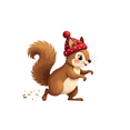 thumbnail image 6 of Cartoon Squirrel Theme Stickers, Waterproof Squirrel Theme Sticker for Water Bottle Laptop Phone Cases Planner Skateboard Luggage Helmet Party Favor Decor, Ideal for Adults Teens Teacher Rewards, 6 of 9